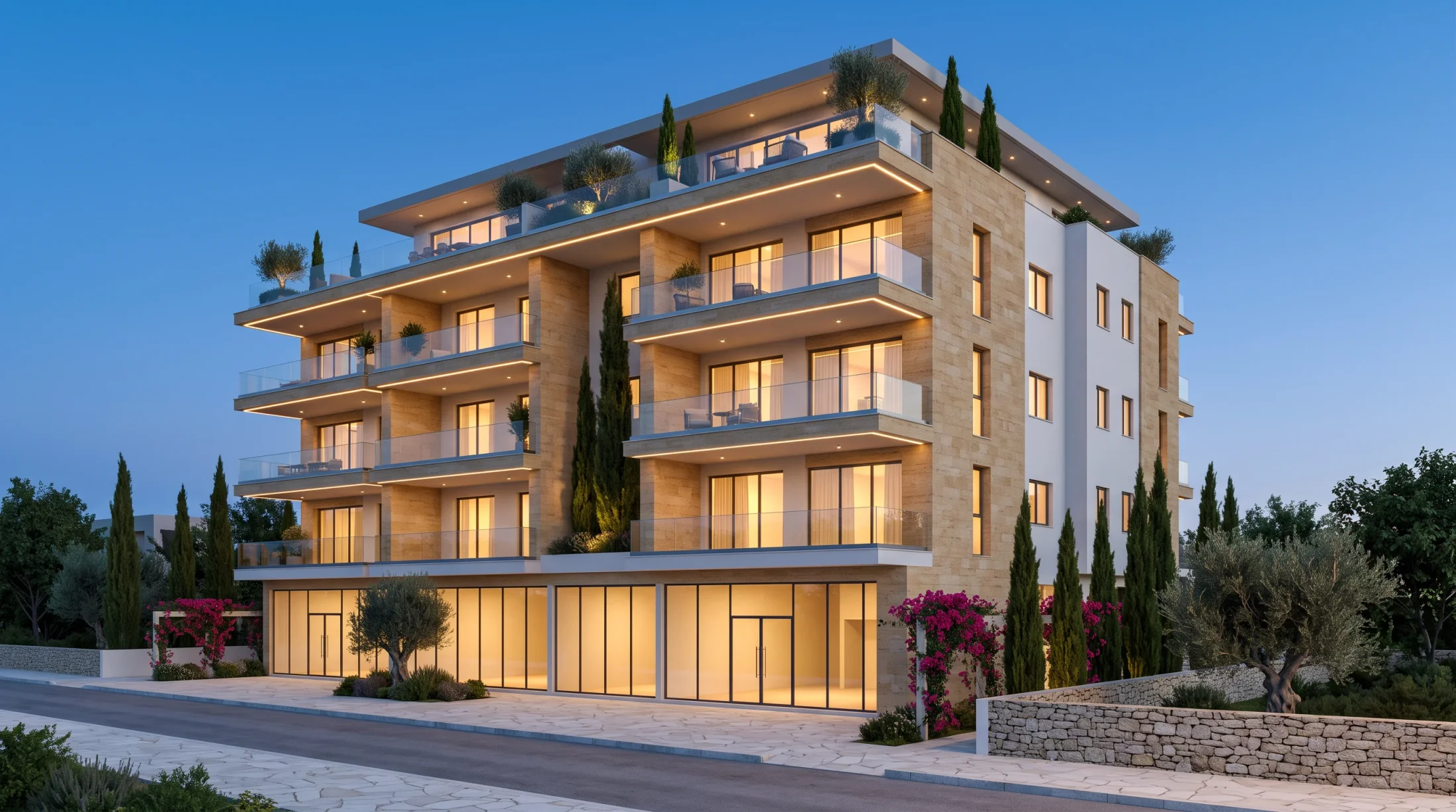 Five-storey VAN mixed-use concept — apartments above street-level commercial